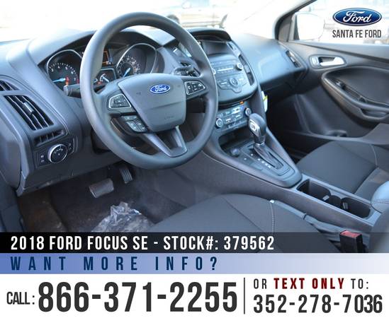 2018 FORD FOCUS SE *** Tinted, Backup Camera, SYNC *** for sale in Alachua, FL – photo 9
