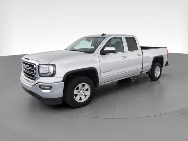 2018 GMC Sierra 1500 Double Cab SLE Pickup 4D 6 1/2 ft pickup Silver... for sale in Revere, MA – photo 3