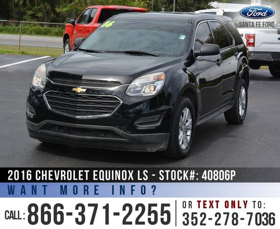 *** 2016 Chevrolet Equinox LS *** Bluetooth - Cruise Control -... for sale in Alachua, FL – photo 3