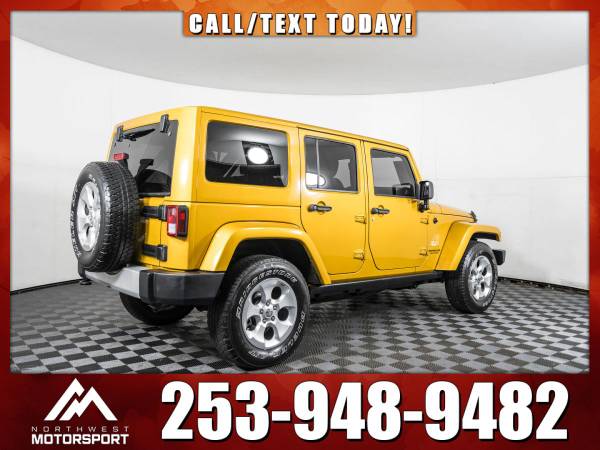 2014 *Jeep Wrangler* Unlimited Sahara 4x4 - cars & trucks - by... for sale in PUYALLUP, WA – photo 5