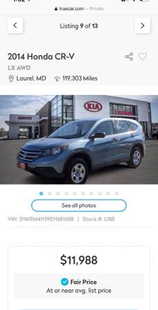 ———————————————2014 Honda CRV LX AWD———— - cars & trucks - by owner... for sale in Gaithersburg, District Of Columbia – photo 6
