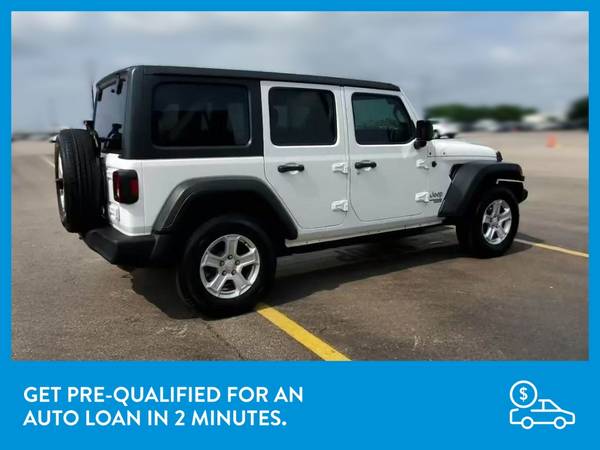 2019 Jeep Wrangler Unlimited Sport S Sport Utility 4D suv White for sale in Palmdale, CA – photo 9