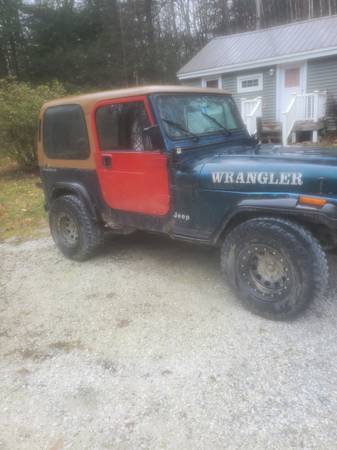 95 Jeep Wrangler - cars & trucks - by owner - vehicle automotive sale for sale in Florence, NH – photo 3