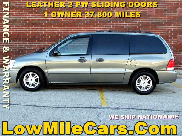 low miles minivan 2004 Ford Freestar 37k - cars & trucks - by dealer... for sale in Willowbrook, IL – photo 8