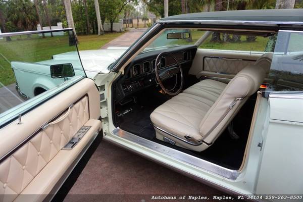 1969 Lincoln Continental Mark III Coupe - 13K Miles, Leather, All Or for sale in Naples, FL – photo 9