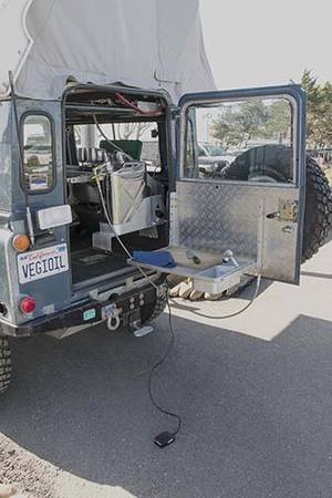 Price Drop: Turbodiesel Land Rover Series/Defender, custom camper -... for sale in Berkeley, CA – photo 9