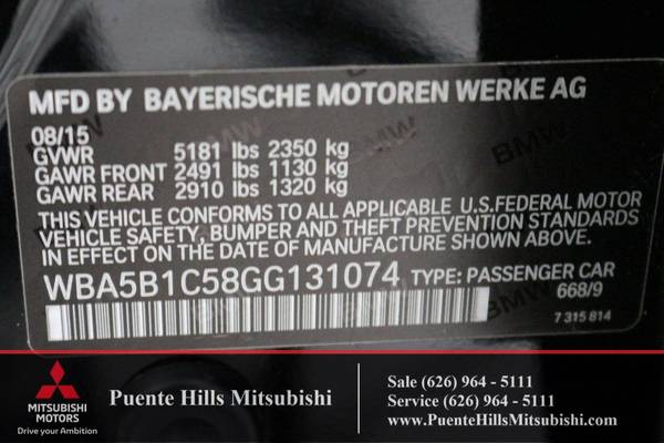 2016 BMW 535i M Sport Package Sedan*Loaded*Warranty* for sale in City of Industry, CA – photo 6