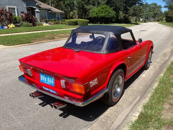 1973 Triumph TR6 w/ Overdrive - cars & trucks - by owner - vehicle... for sale in Jacksonville, FL – photo 5