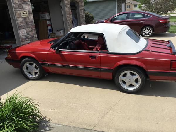 1989 Mustang LX convertible for sale in Sioux City, NE – photo 2