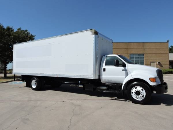 2012 Ford F750 26 FOOT BOX TRUCK W/CUMMINS with 15.14 sm, 80000 psi... for sale in Grand Prairie, TX – photo 13