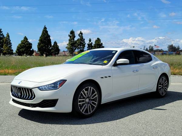 2018 Maserati Ghibli sedan WHITE - - by dealer for sale in Salinas, CA – photo 3