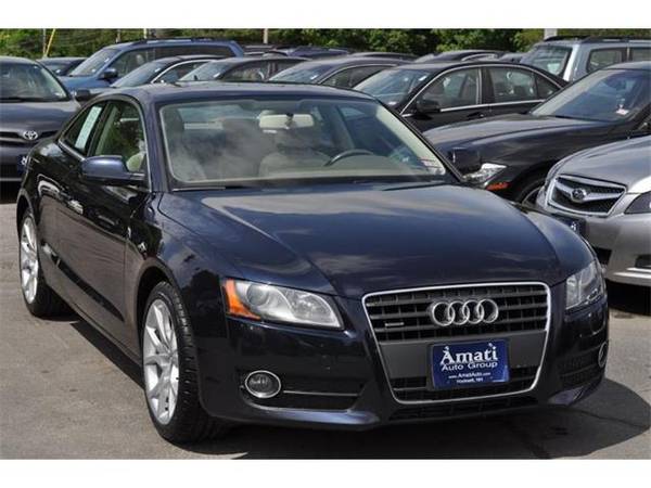 2011 Audi A5 coupe 2.0T quattro Premium AWD 2dr Coupe 6M (BLUE) for sale in Hooksett, MA – photo 2