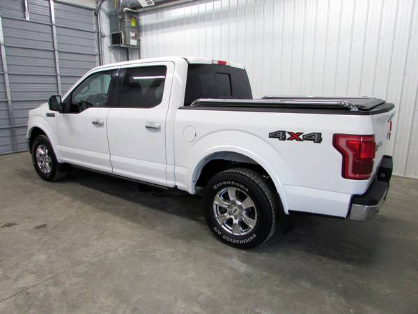 2015 Ford F-150 SuperCrew Lariat - RmtStrt Htd/ACLthr V8 DualMoon for sale in Villard, MN – photo 4
