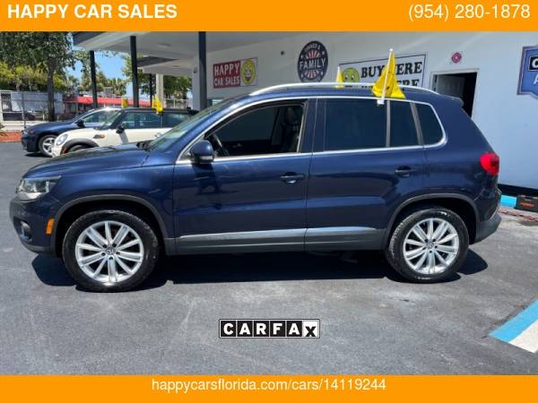 2013 Volkswagen Tiguan 2WD 4dr Auto S w/Sunroof - - by for sale in Fort Lauderdale, FL – photo 2