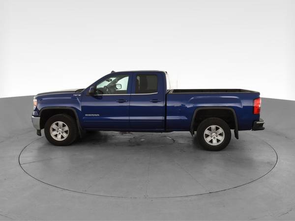 2014 GMC Sierra 1500 Double Cab SLE Pickup 4D 6 1/2 ft pickup Blue -... for sale in Hartford, CT – photo 5