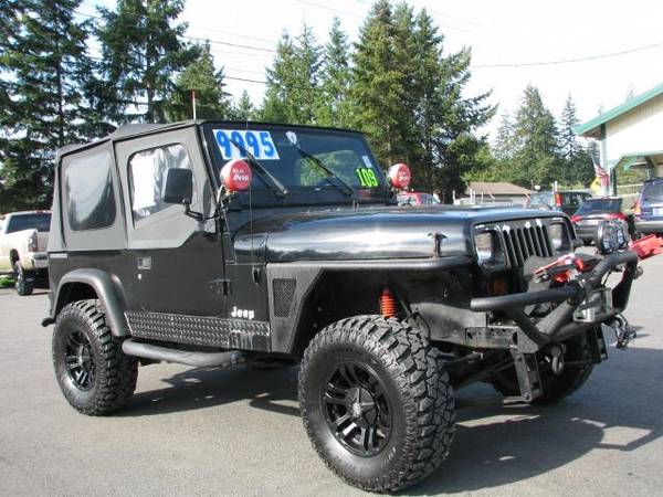 1990 Jeep Wrangler 2dr Base - cars & trucks - by dealer - vehicle... for sale in Roy, WA – photo 8