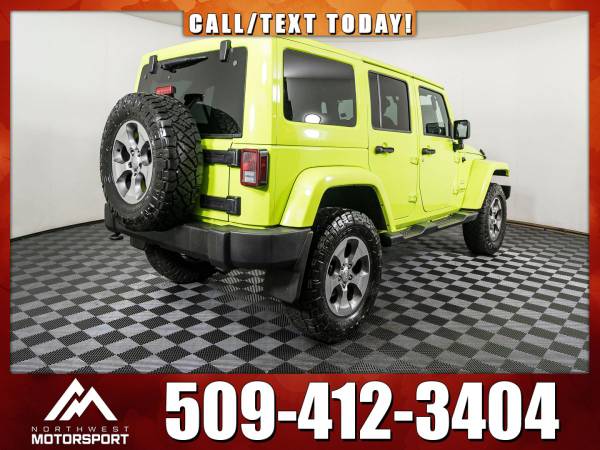 2016 *Jeep Wrangler* Unlimited Sahara 4x4 - cars & trucks - by... for sale in Pasco, WA – photo 5