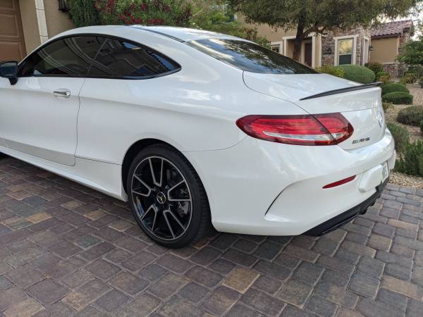 2017 Mercedes C43 AMG Coupe 25, 600 Miles, White w/Black Interior for sale in Henderson, NV – photo 3
