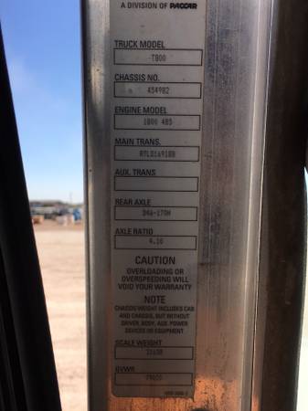 2015 Kenworth Guzzler Guzzcavator Hydro Vacuum Truck for sale in Pecos, TX – photo 17