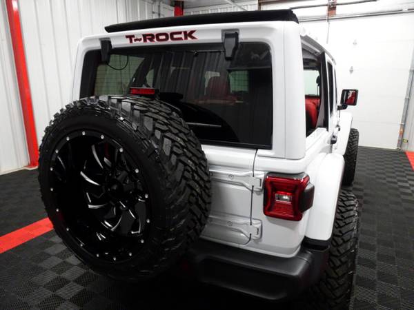 2021 Jeep Wrangler Rubicon T-ROCK sky POWER TOP suv White - cars & for sale in Branson West, MO – photo 24