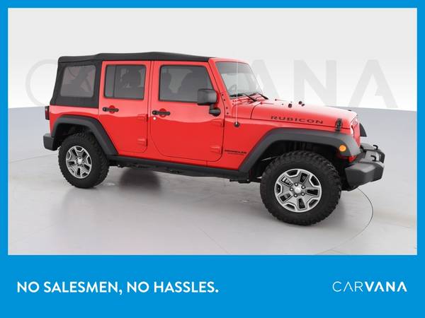 2017 Jeep Wrangler Unlimited Rubicon Sport Utility 4D suv Red for sale in Bloomington, IN – photo 11