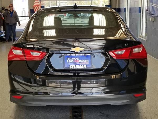 2018 Chevy *Chevrolet* *Malibu* LT sedan Mosaic Black Metallic for sale in Waterford Township, MI – photo 3