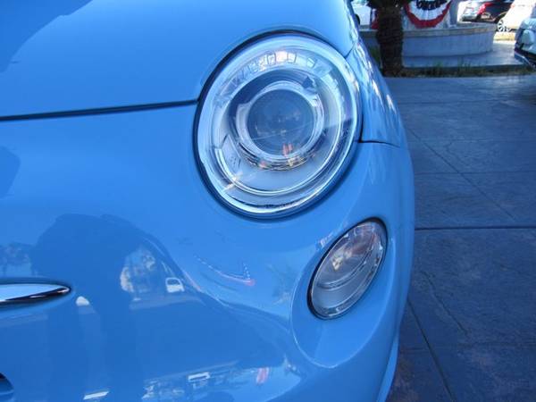 2017 FIAT 500e hatchback Celeste Blu (Retro Light Blue) - cars & for sale in San Diego, CA – photo 15