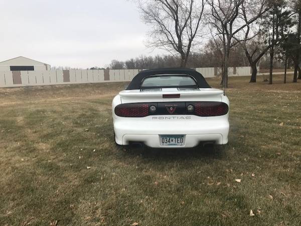 2001 Pontiac Trans Am WS6 Convertible - cars & trucks - by owner -... for sale in Strasburg, SD – photo 6