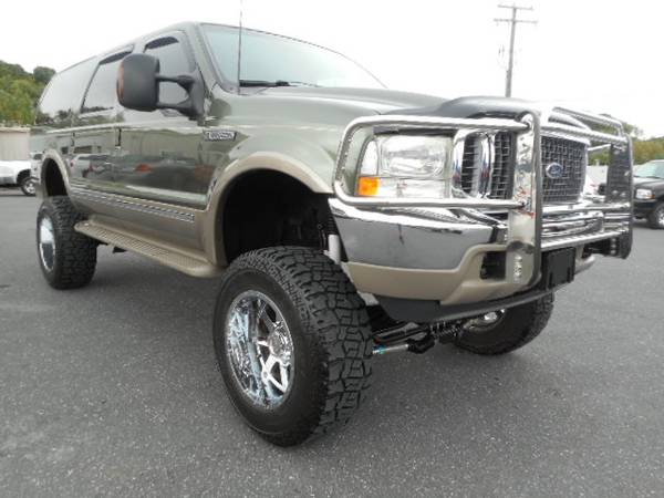 2002 FORD EXCURSION 7.3 POWERSTROKE TURBO DIESEL LIFTED 4X4 for sale in Staunton, MD – photo 7