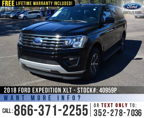 2018 FORD EXPEDITION XLT SiriusXM, Running Boards, Leather for sale in Alachua, FL – photo 3