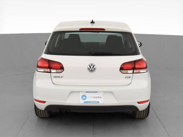 2012 VW Volkswagen Golf TDI Hatchback 4D hatchback White - FINANCE -... for sale in Montebello, CA – photo 9