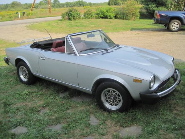 1979 Fiat Spider 2000 Convertible for sale in Washington, ME – photo 4