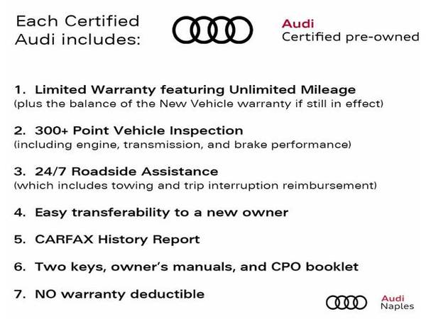 2017 Audi A6 2 0T Premium - sedan - - by dealer for sale in Naples, FL – photo 4