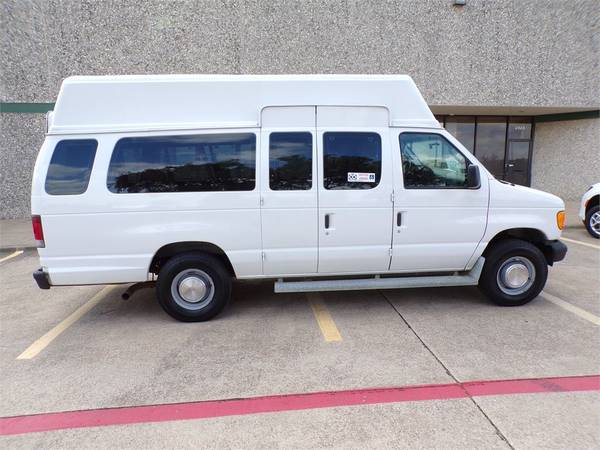 78K MILE FORD E350 HANDICAPPED WHEELCHAIR ADA MOBILITY POWER LIFT... for sale in irving, TX – photo 6