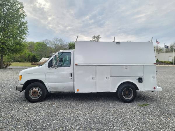 Ford E-350 7 3 Turbo Diesel Dually Utility Service Body Box Van for sale in Wagoner, OK – photo 2