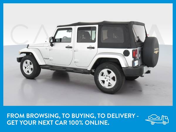 2012 Jeep Wrangler Unlimited Sahara Sport Utility 4D suv Silver for sale in Fort Myers, FL – photo 5