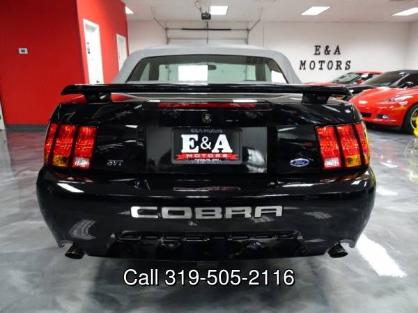 2001 Ford Mustang Convertible SVT Cobra Procharger for sale in Waterloo, IA – photo 7