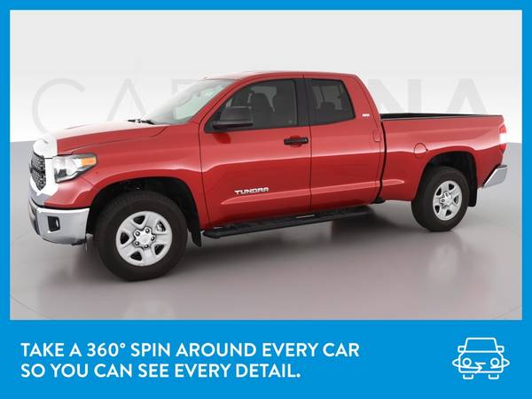 2019 Toyota Tundra Double Cab SR5 Pickup 4D 6 1/2 ft pickup Red for sale in Oak Park, IL – photo 3
