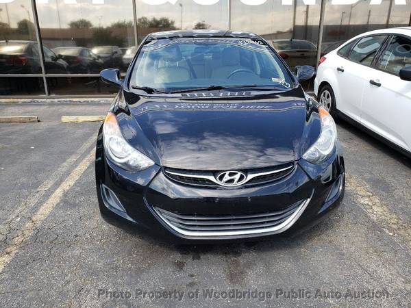 2013 Hyundai Elantra Black - - by dealer - vehicle for sale in Woodbridge, District Of Columbia – photo 2