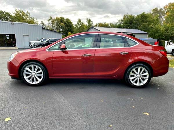 2014 Buick Verano Leather Group sedan Crystal Red Tintcoat - cars &... for sale in Spencerport, NY – photo 6