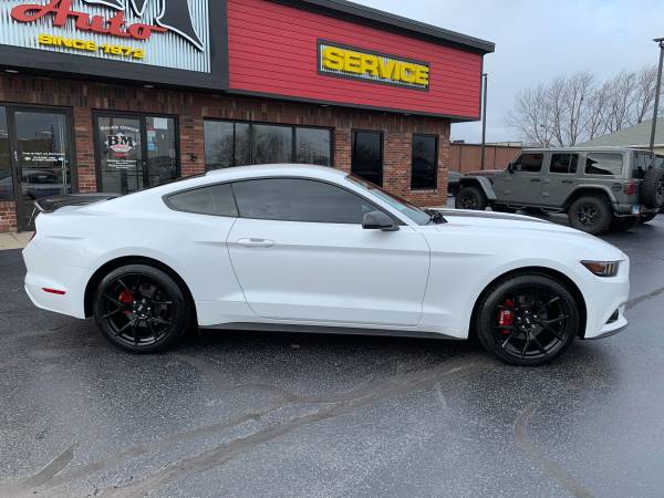 2016 Ford Mustang EcoBoost - White - Blacked out! 62k miles! - cars... for sale in Oak Forest, IL – photo 8