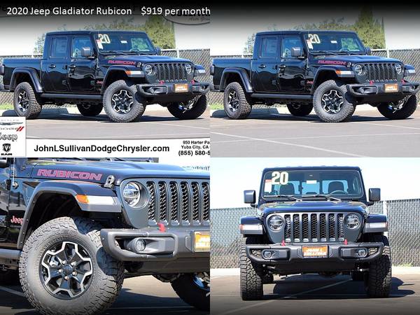 2021 Jeep Gladiator Rubicon FOR ONLY 1, 012/mo! - - by for sale in Yuba City, CA – photo 20