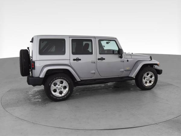 2014 Jeep Wrangler Unlimited Sahara Sport Utility 4D suv Gray - -... for sale in Chaska, MN – photo 12