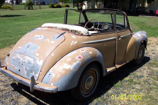 1960 Morris Minor convertible for sale in lebanon, OR – photo 3