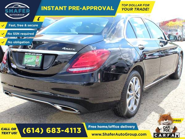 $325/mo - 2017 Mercedes-Benz C-CLASS C300 4MATIC - Easy Financing! -... for sale in Columbus, OH – photo 7
