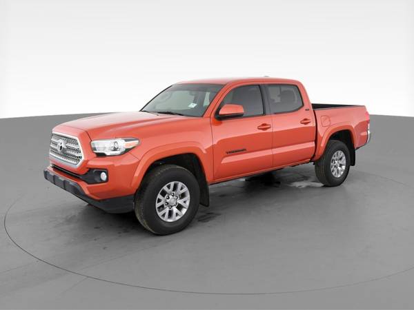 2017 Toyota Tacoma Double Cab SR5 Pickup 4D 5 ft pickup Orange - -... for sale in Athens, GA – photo 3