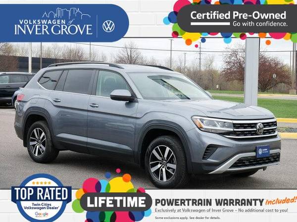 2021 Volkswagen VW Atlas 2 0T SE - - by dealer for sale in Inver Grove Heights, MN – photo 2