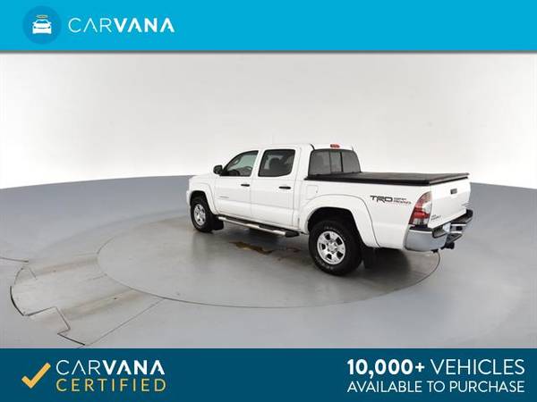 2013 Toyota Tacoma Double Cab PreRunner Pickup 4D 5 ft pickup WHITE - for sale in Covington, OH – photo 8