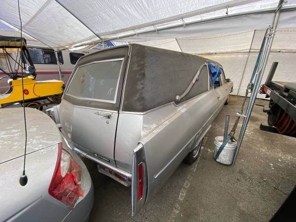 1975 Cadillac Hearse - Classic - testing waters - - by for sale in Los Angeles, CA – photo 8