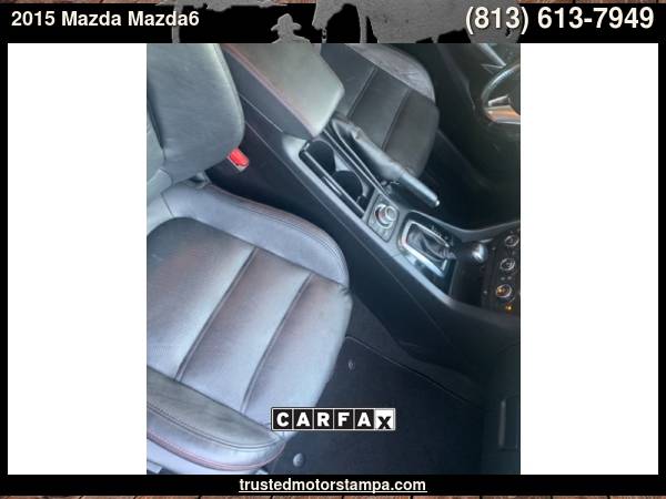 15 Mazda6 GT TECHNOLOGY PKG NAVI BLUETOOTH USB with Smart City Brake... for sale in TAMPA, FL – photo 17